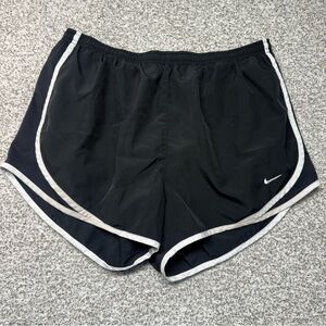 Women’s Black Nike Dri-FIT Tempo Athletic 3-Inch Lined Running Shorts Size Large